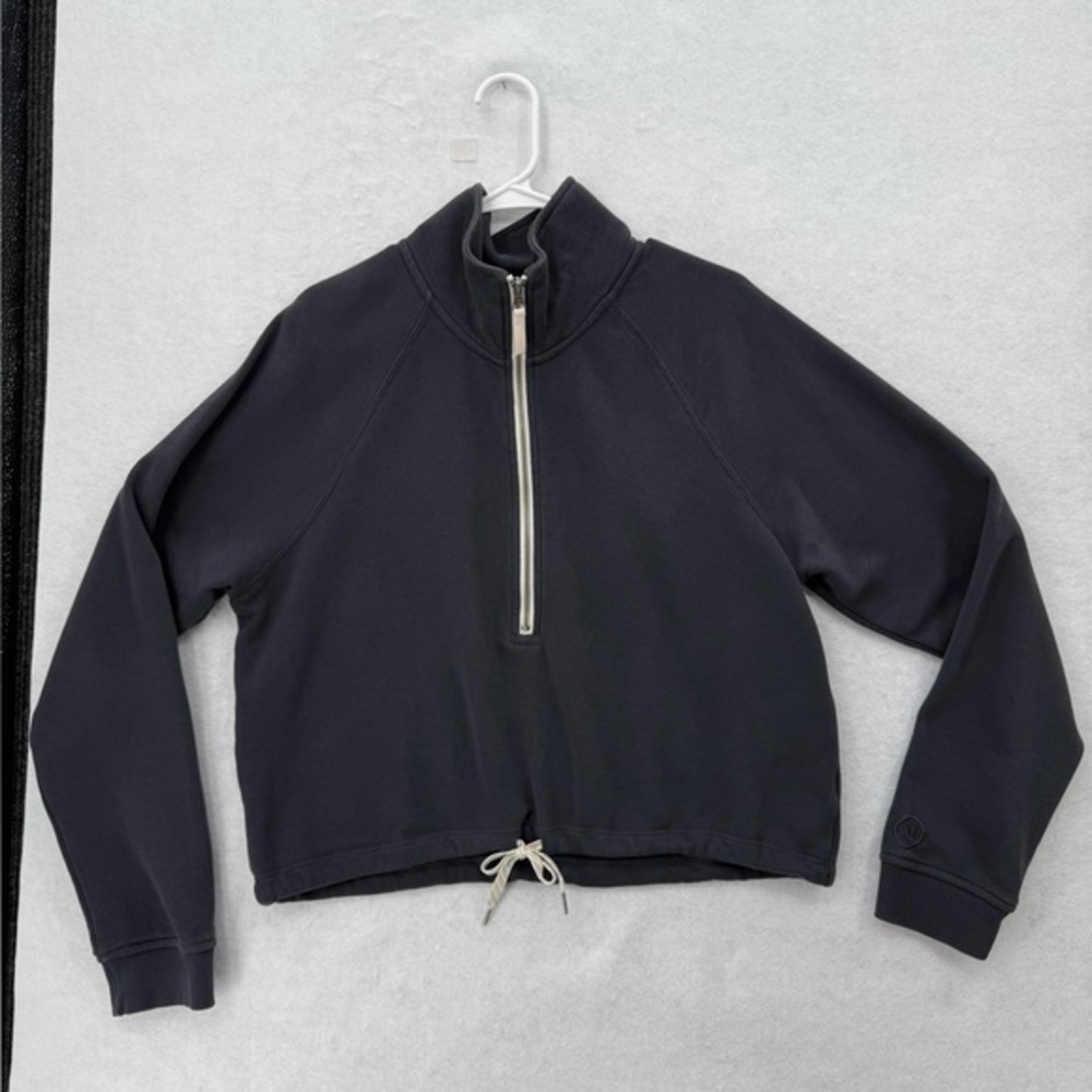 Vuori Sedona‎ 1/2 Zip Pullover Charcoal Large VW274
